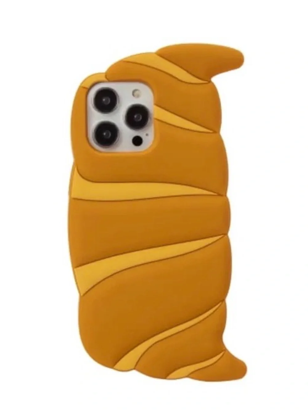 Croissant Yellow/orange Phone Case (Fits 12/13/14 Pro Max)